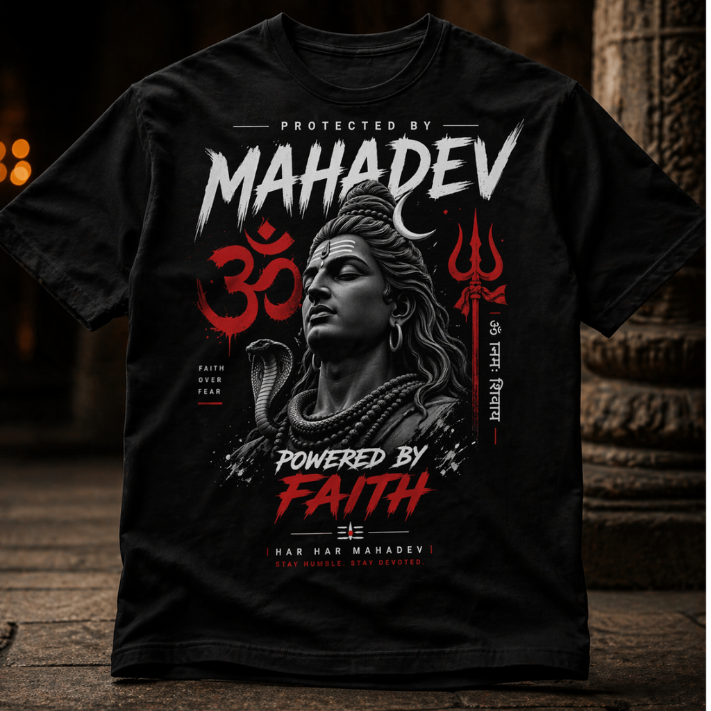 Mahadev Edition Cotton T-Shirt