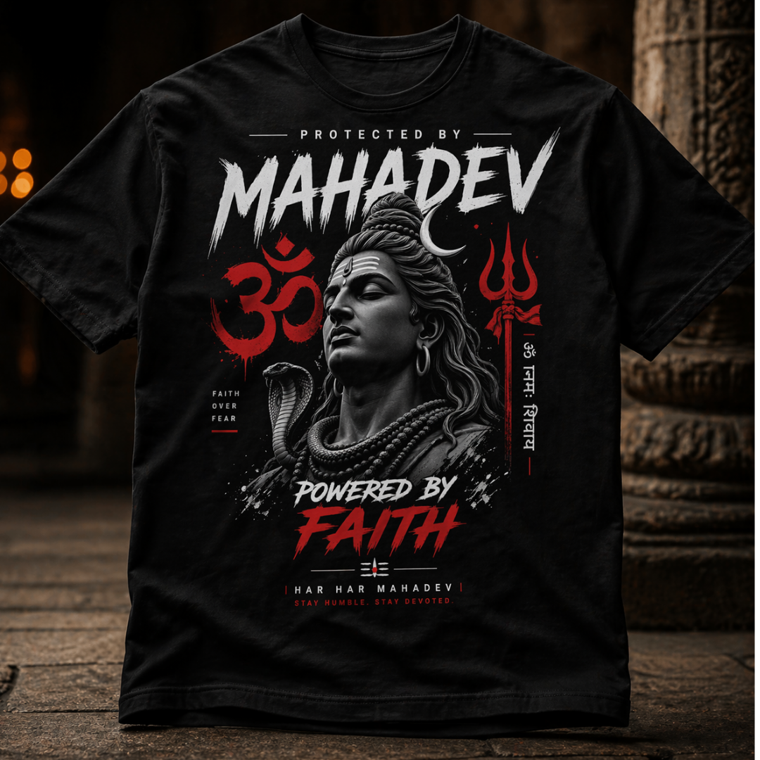 Mahadev Edition Cotton T-Shirt