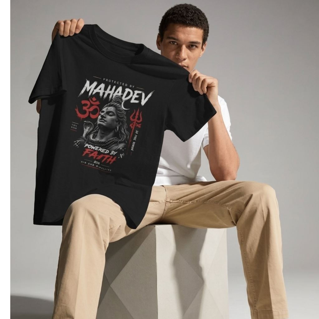 Mahadev Edition Cotton T-Shirt